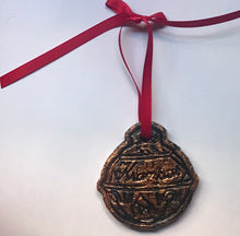 Load image into Gallery viewer, Krampus Bell Hand-made Salt Dough Christmas Ornament
