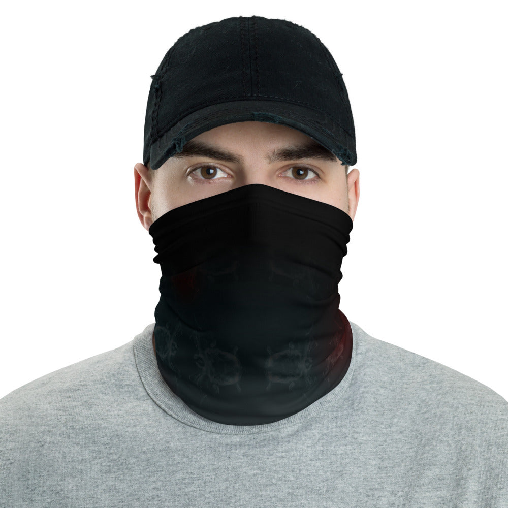 Black Pink Tie Dye Neck Gaiter