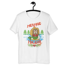 Load image into Gallery viewer, Short-Sleeve Unisex Mermaid Ugly Holiday T-Shirt
