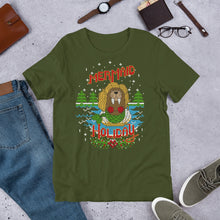 Load image into Gallery viewer, Short-Sleeve Unisex Mermaid Ugly Holiday T-Shirt
